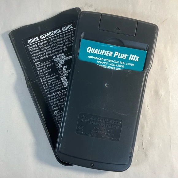 Mortgage Financial Calculator from Calculated Industries Model 3415 - Picture 9 of 10